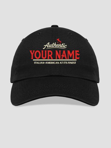 Finest Italian-American : Embroidered Baseball Hats