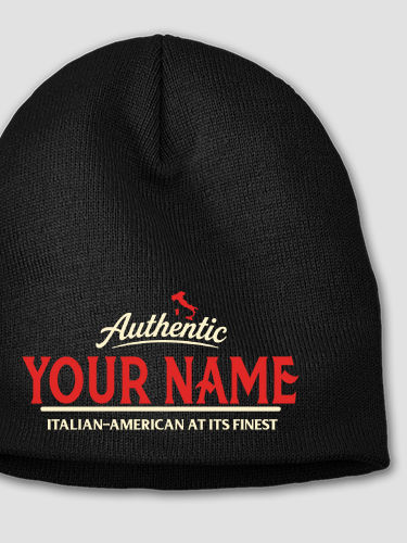 Finest Italian-American : Embroidered Beanies