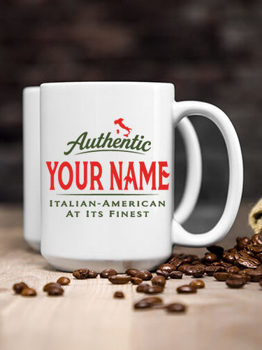 Finest Italian-American : Ceramic Coffee Mugs