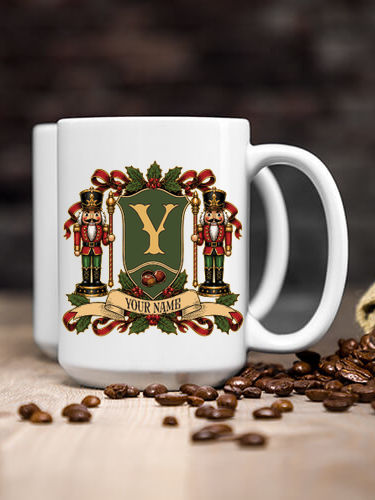 Nutcracker Coat Of Arms : Ceramic Coffee Mugs