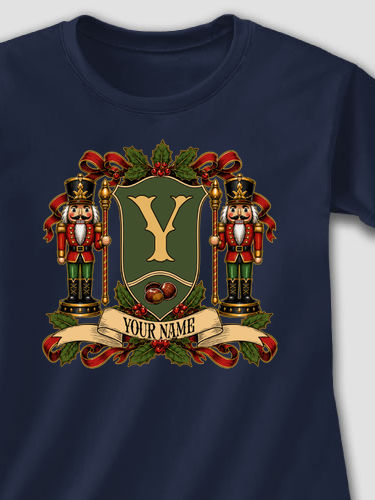 Nutcracker Coat Of Arms : Adult Ladies Fitted T-Shirt