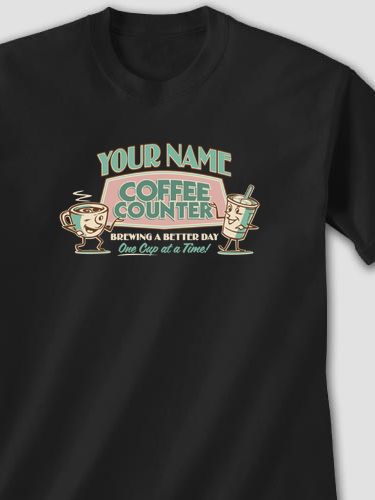 Coffee Counter : Printed T-Shirts