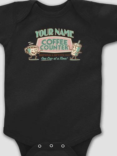 Coffee Counter : Printed Baby Bodysuits