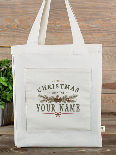 Christmas With : Canvas Totes