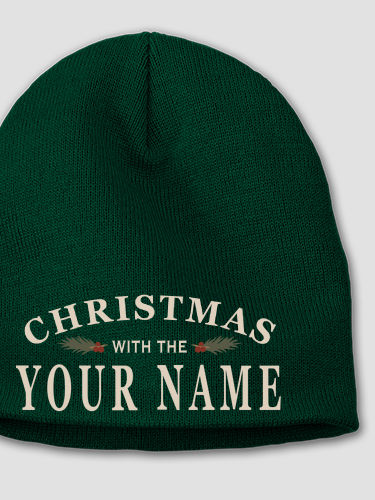 Christmas With : Embroidered Beanies