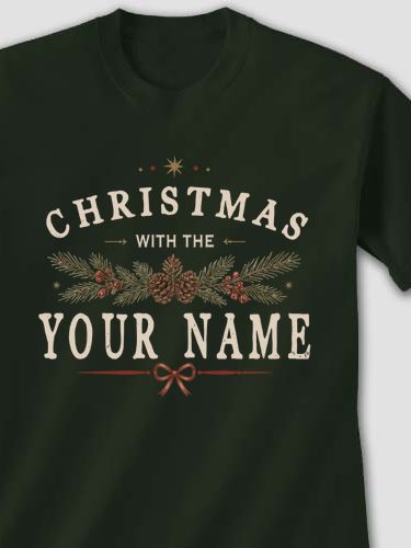 Christmas With : Printed T-Shirts