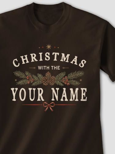 Christmas With : Printed T-Shirts