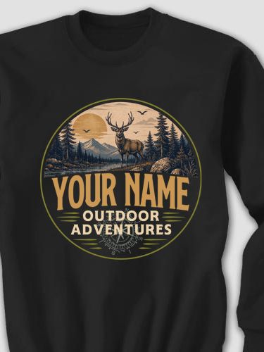 Outdoor Adventures Hunting : Printed Sweatshirts