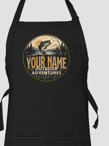 Outdoor Adventures Fishing : Printed Aprons