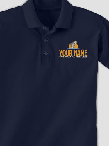 Outdoor Adventures Fishing : Embroidered Polo Shirts