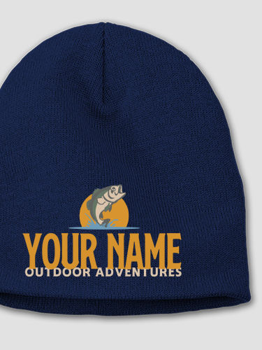 Outdoor Adventures Fishing : Embroidered Beanies