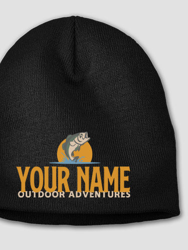 Outdoor Adventures Fishing : Embroidered Beanies