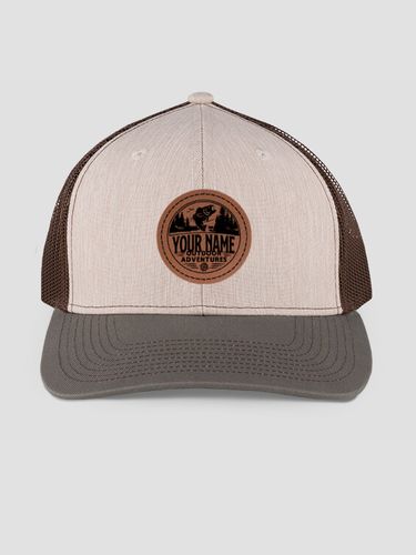 Outdoor Adventures Fishing : Structured Trucker Hats with Patch
