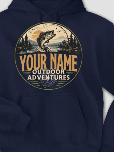Outdoor Adventures Fishing : Printed Hoodies