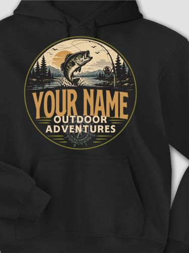Outdoor Adventures Fishing : Printed Hoodies