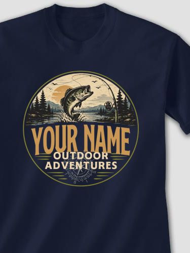 Outdoor Adventures Fishing : Printed T-Shirts
