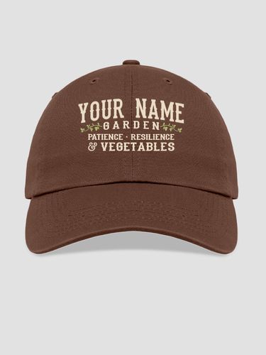 Garden Vegetables : Embroidered Baseball Hats