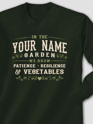Garden Vegetables : Printed Long Sleeves