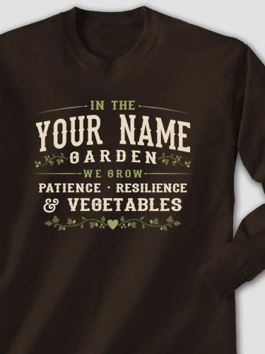 Garden Vegetables : Printed Long Sleeves