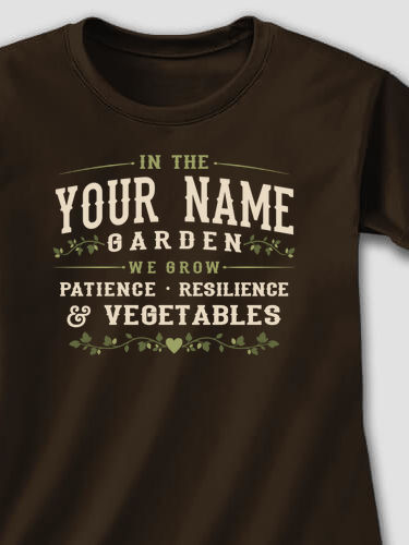 Garden Vegetables : Adult Ladies Fitted T-Shirt